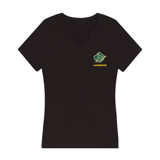 Saint Leo - NCAA Men's Lacrosse : Logan Genna - Women's V-Neck T-Shirt-0