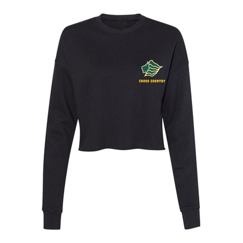 Saint Leo - NCAA Men's Cross Country : Paul Rivera - Women's Cropped Crew Fleece-0