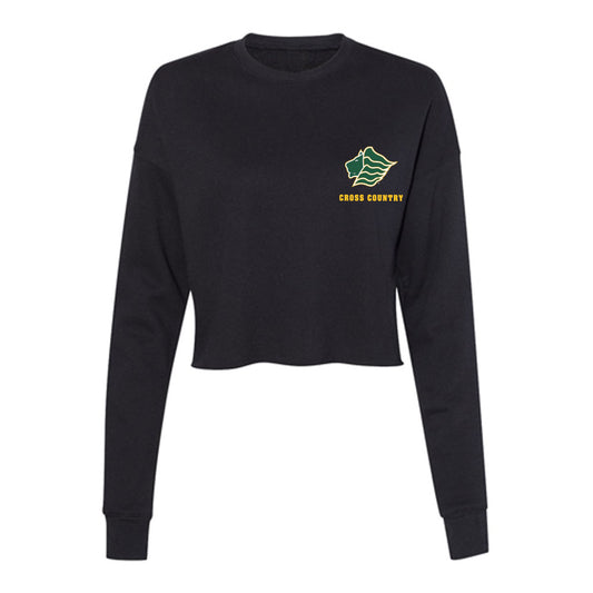 Saint Leo - NCAA Men's Cross Country : Paul Rivera - Women's Cropped Crew Fleece-0