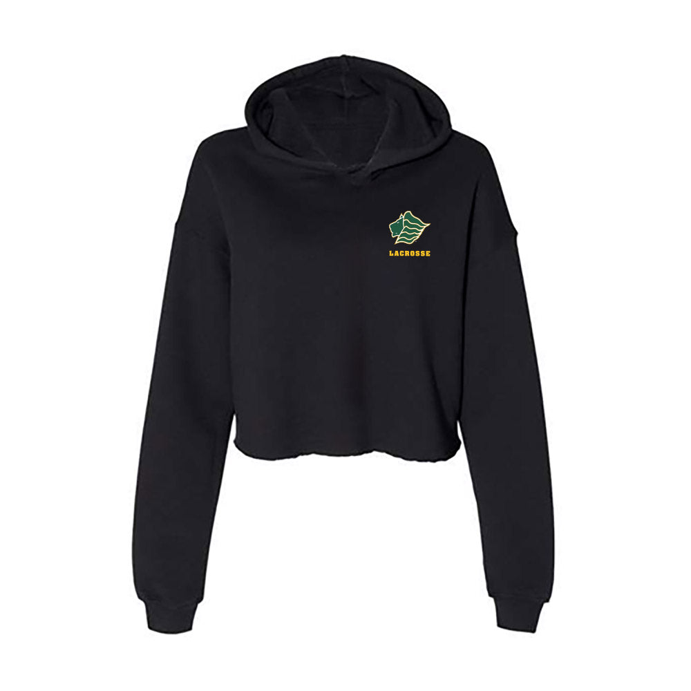 Saint Leo - NCAA Women's Lacrosse : Julia Sharp - Women's Crop Fleece Hoodie-0