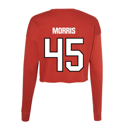 NWOSU - NCAA Football : Carter Morris - Women's Cropped Crew Fleece-1