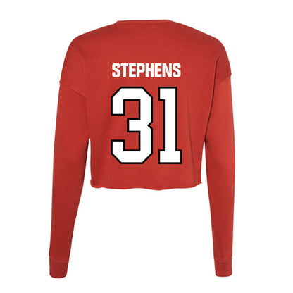 NWOSU - NCAA Women's Soccer : Amaia Stephens - Women's Cropped Crew Fleece-1