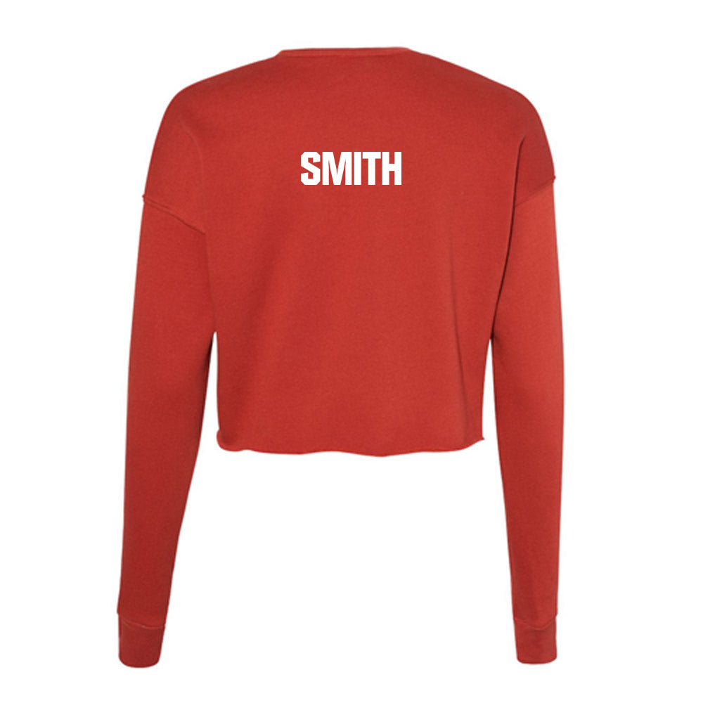 NWOSU - NCAA Men's Golf : Davan Smith - Women's Cropped Crew Fleece-1