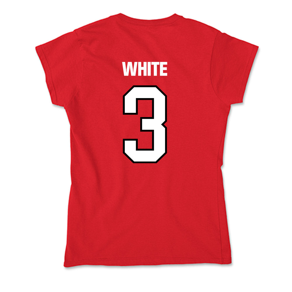 NWOSU - NCAA Women's Volleyball : Mikayla White - Soft Style Women’s T-Shirt-1