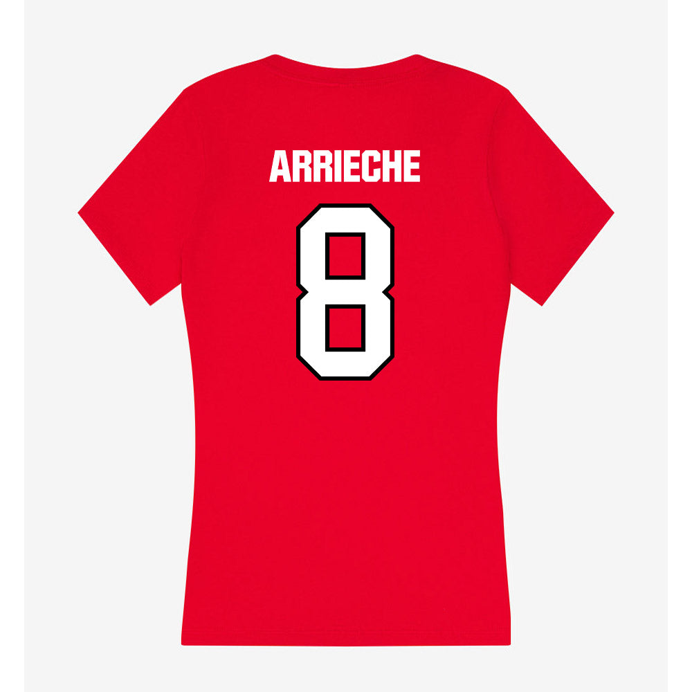 NWOSU - NCAA Baseball : Isaac Arrieche - Women's V-Neck T-Shirt-1