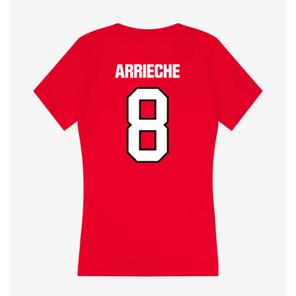 NWOSU - NCAA Baseball : Isaac Arrieche - Women's V-Neck T-Shirt-1