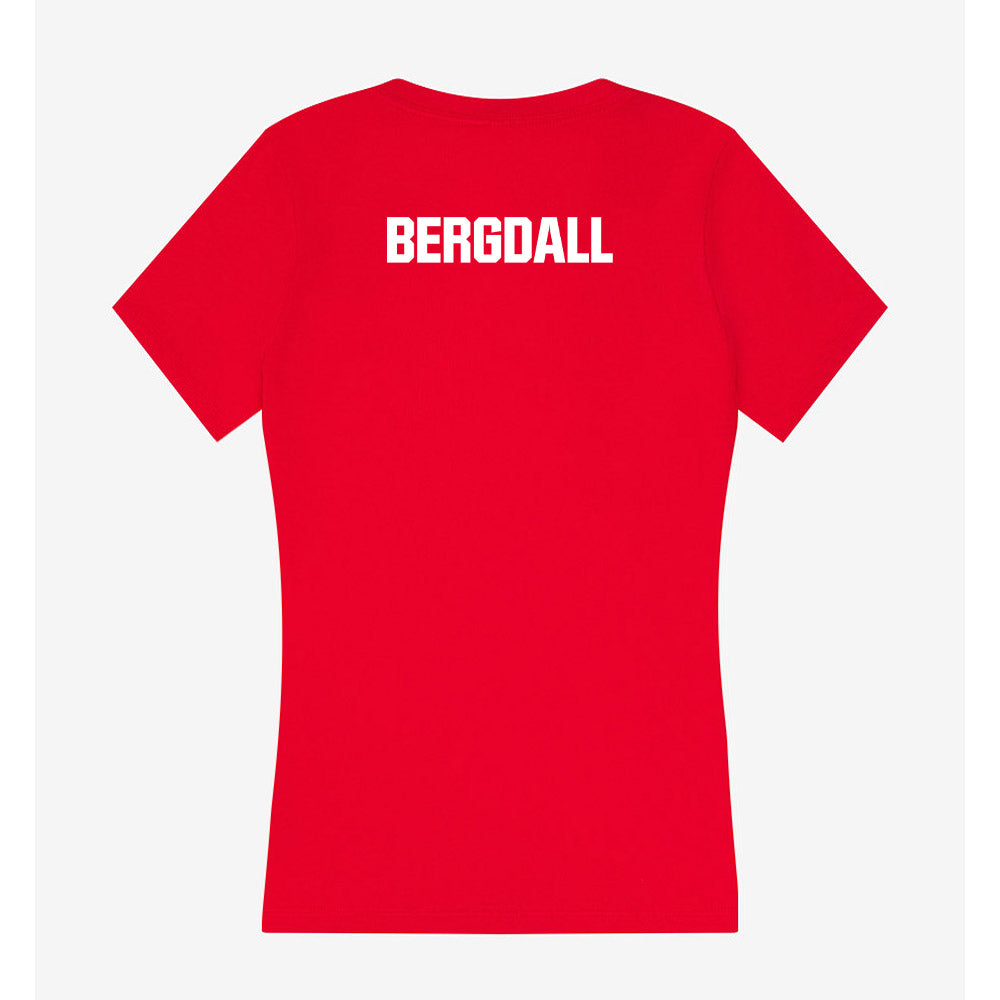 NWOSU - NCAA Women's Track & Field : Kaydence Bergdall - Women's V-Neck T-Shirt-1