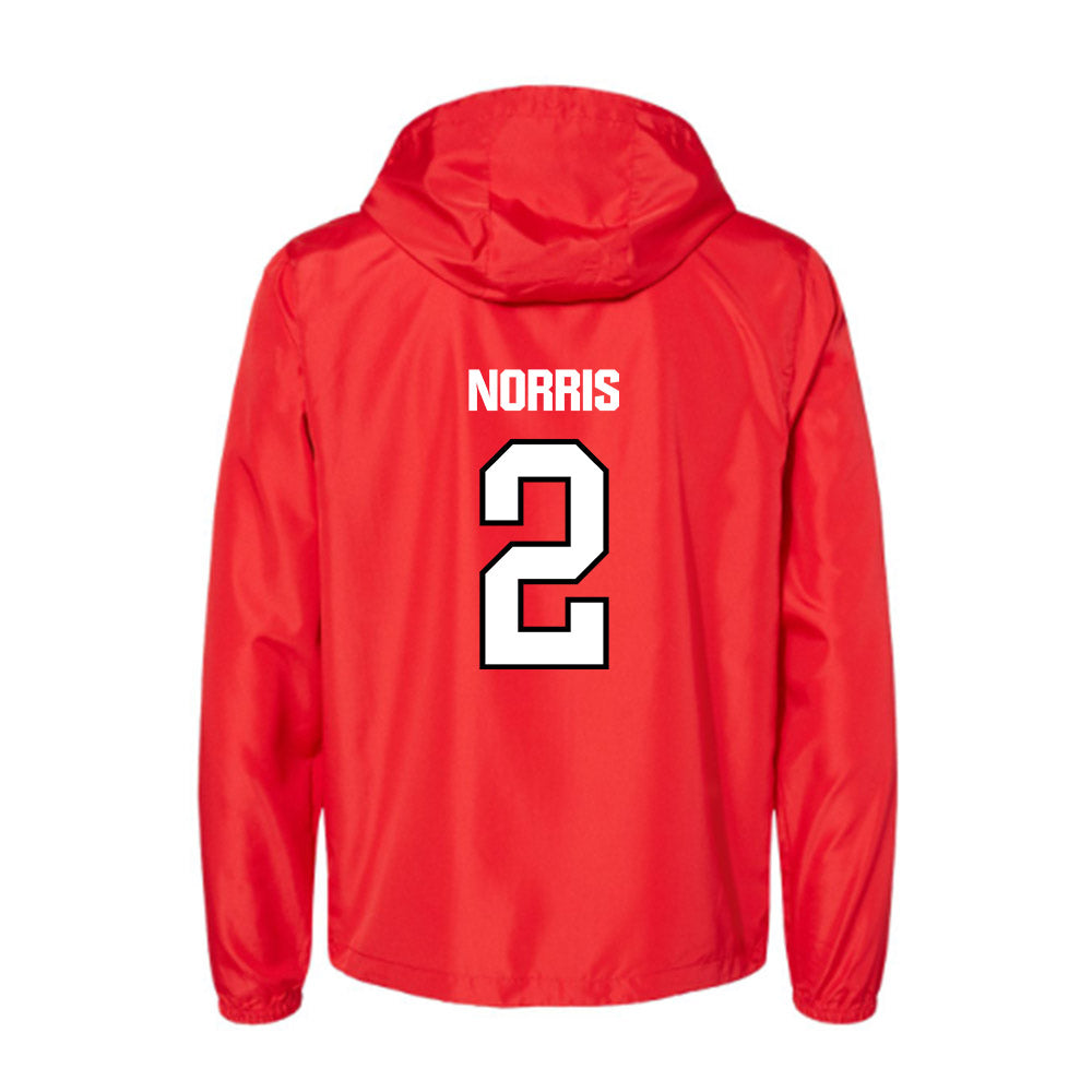 NWOSU - NCAA Men's Basketball : Justin Norris - Windbreaker-1