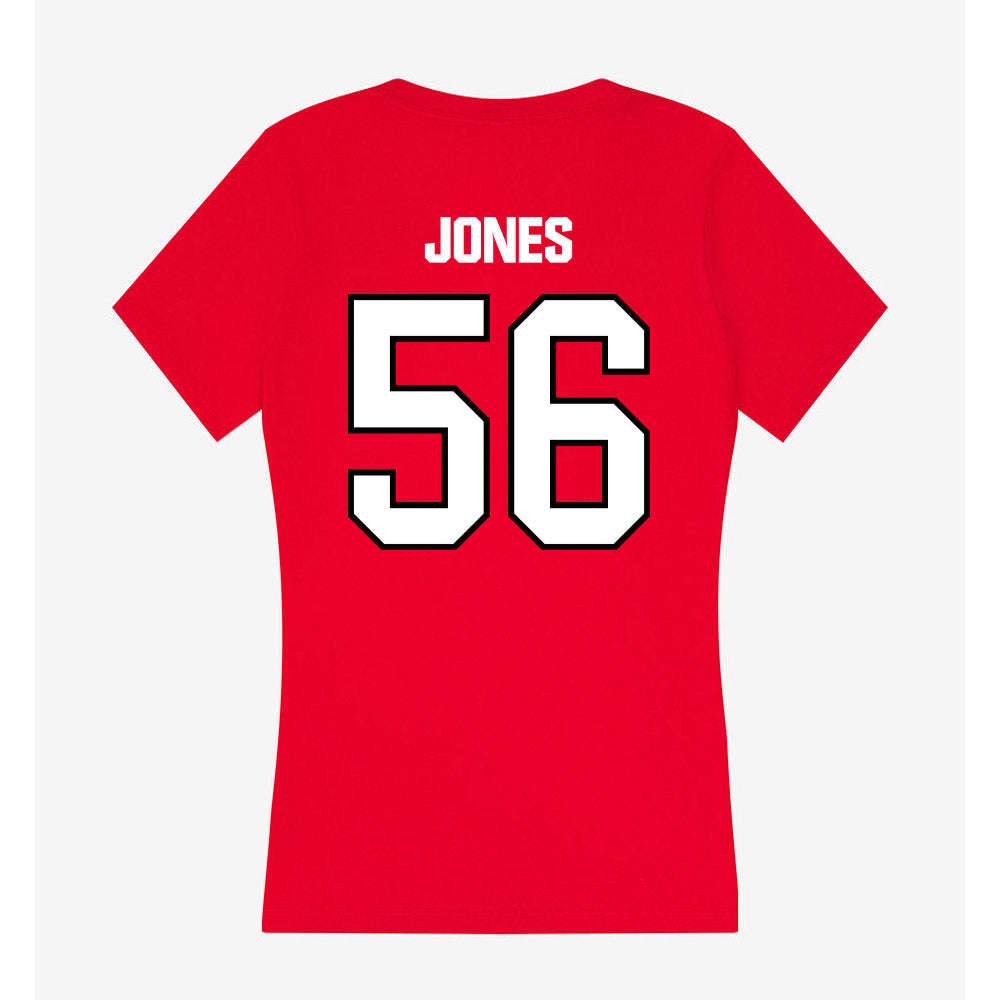 NWOSU - NCAA Football : Peyton Jones - Women's V-Neck T-Shirt-1