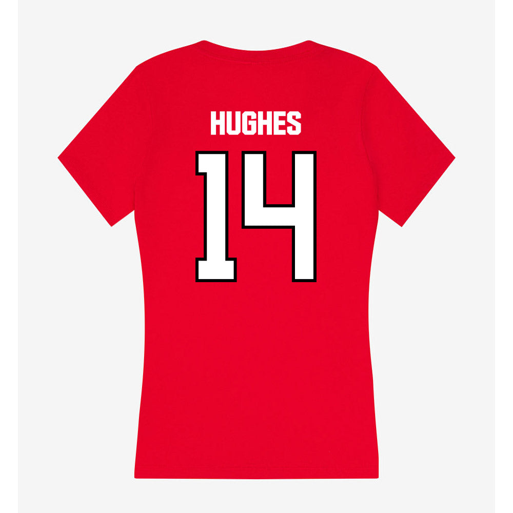 NWOSU - NCAA Women's Track & Field : Harmonie Hughes - Women's V-Neck T-Shirt-1