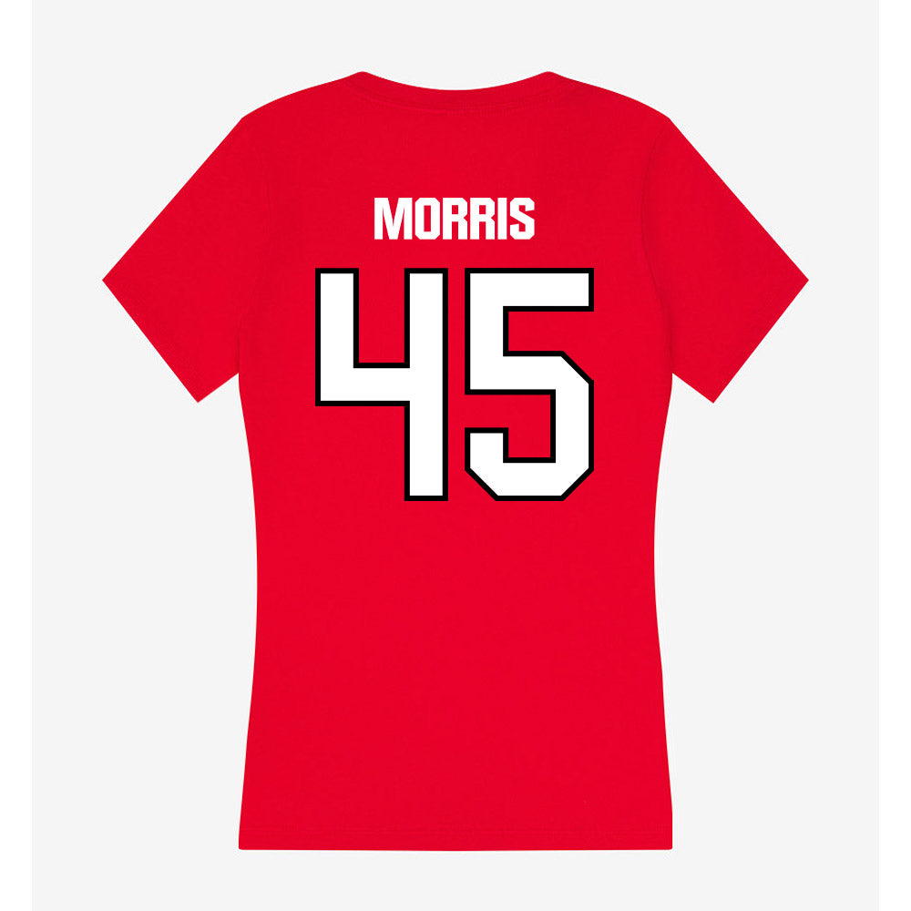 NWOSU - NCAA Football : Carter Morris - Women's V-Neck T-Shirt-1