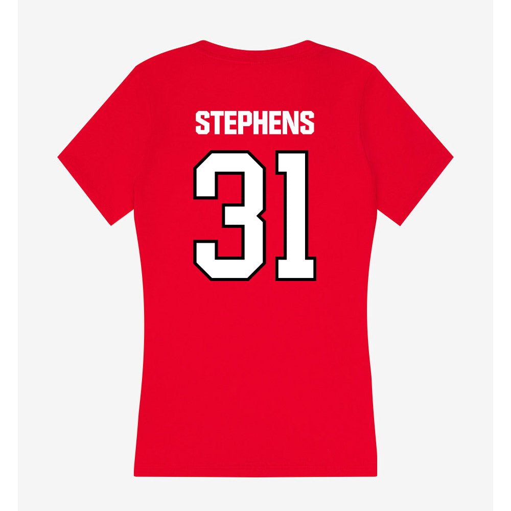 NWOSU - NCAA Women's Soccer : Amaia Stephens - Women's V-Neck T-Shirt-1