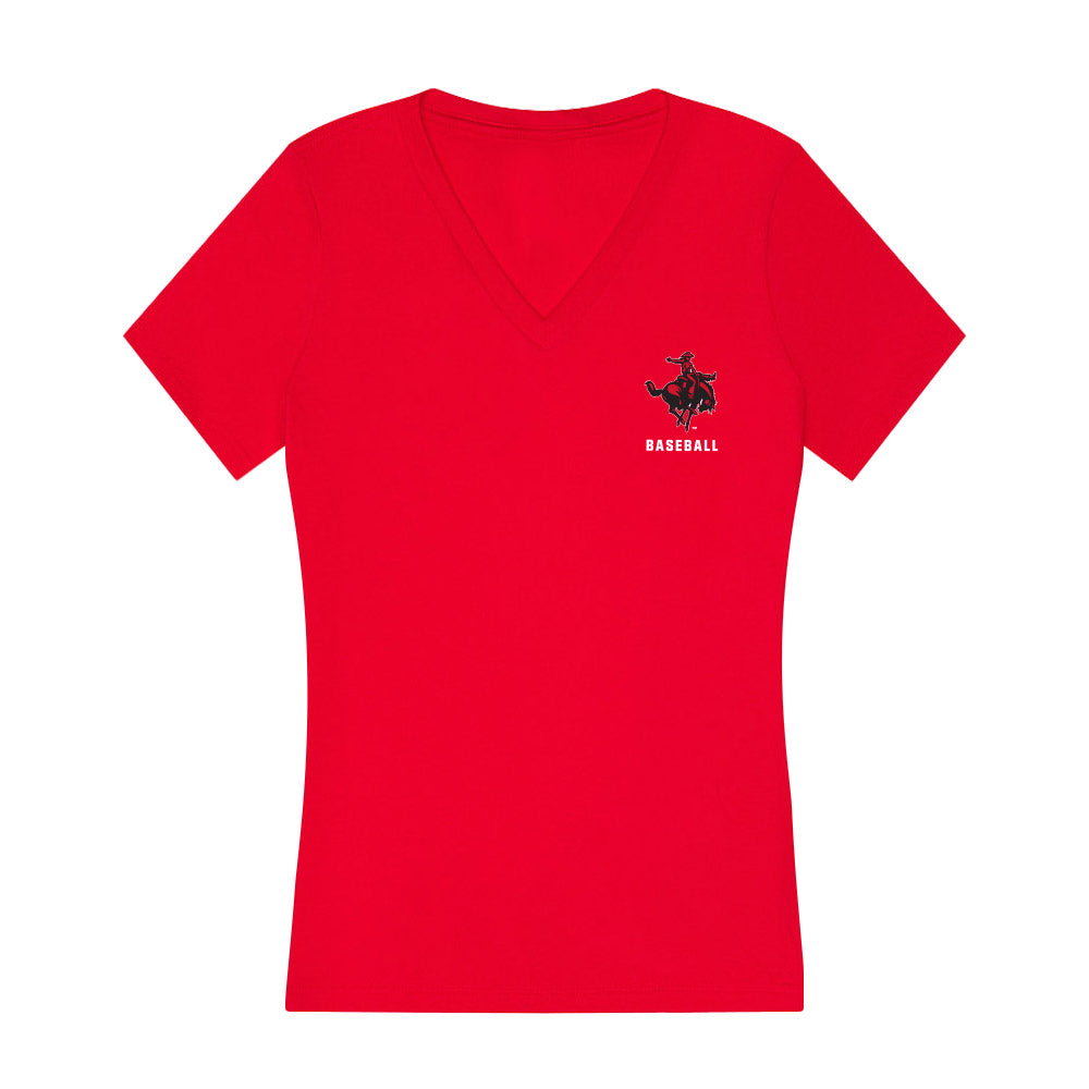 NWOSU - NCAA Baseball : Drew Scott - Women's V-Neck T-Shirt-0