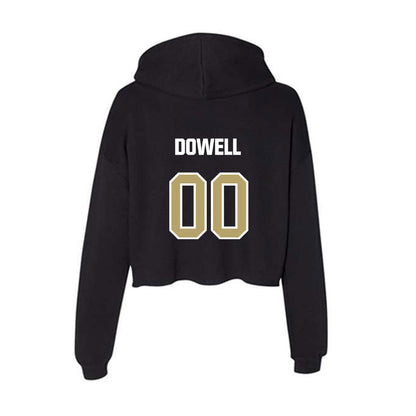 Lindenwood - NCAA Football : Carter Dowell - Women's Crop Fleece Hooded Sweatshirt-1