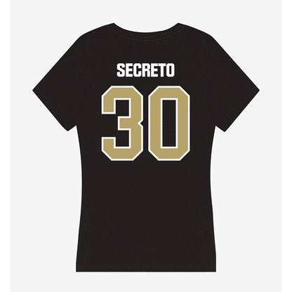 Lindenwood - NCAA Women's Ice Hockey : Lexington Secreto - Women's V-Neck T-Shirt-1