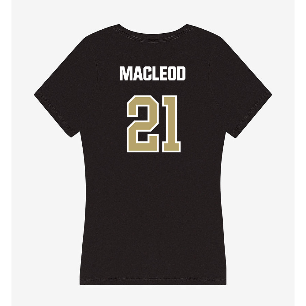 Lindenwood - NCAA Women's Lacrosse : Madelaine MacLeod - Women's V-Neck T-Shirt-1