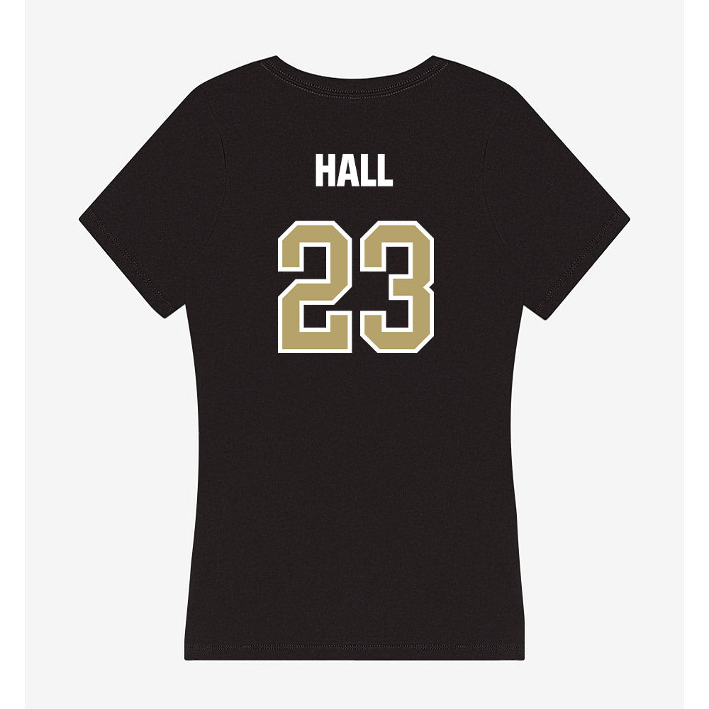 Lindenwood - NCAA Football : Steve Hall - Women's V-Neck T-Shirt-1