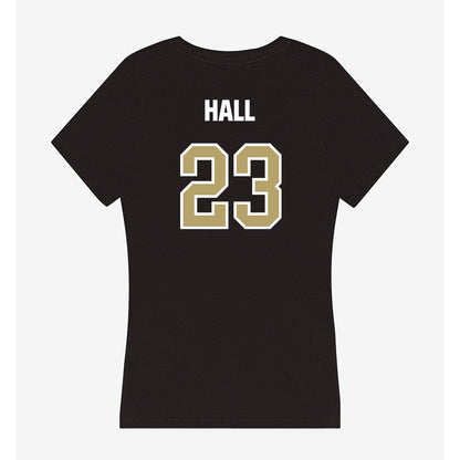 Lindenwood - NCAA Football : Steve Hall - Women's V-Neck T-Shirt-1