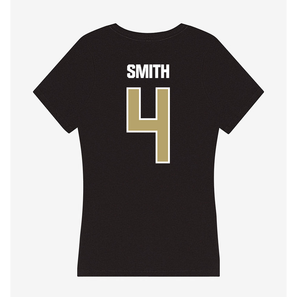 Lindenwood - NCAA Football : Jalen Smith - Women's V-Neck T-Shirt-1