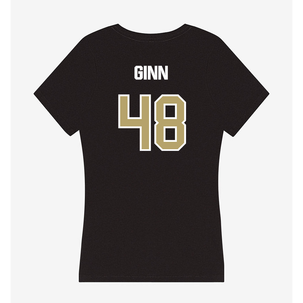 Lindenwood - NCAA Football : Tristan Ginn - Women's V-Neck T-Shirt-1