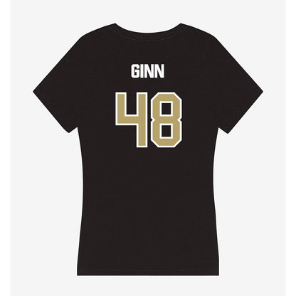 Lindenwood - NCAA Football : Tristan Ginn - Women's V-Neck T-Shirt-1