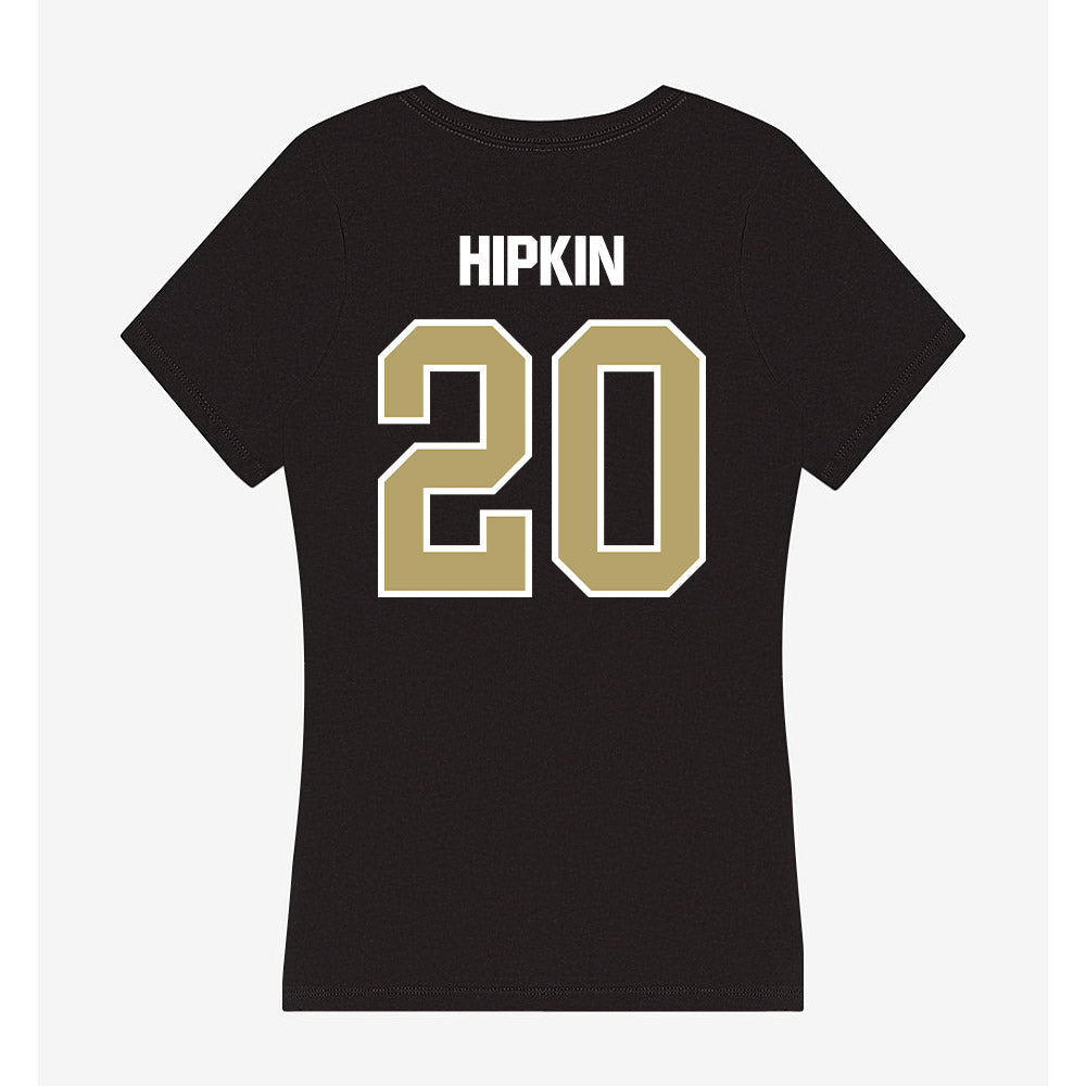 Lindenwood - NCAA Men's Ice Hockey : Ty Hipkin - Women's V-Neck T-Shirt-1