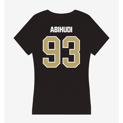 Lindenwood - NCAA Football : Chris Abihudi - Women's V-Neck T-Shirt-1