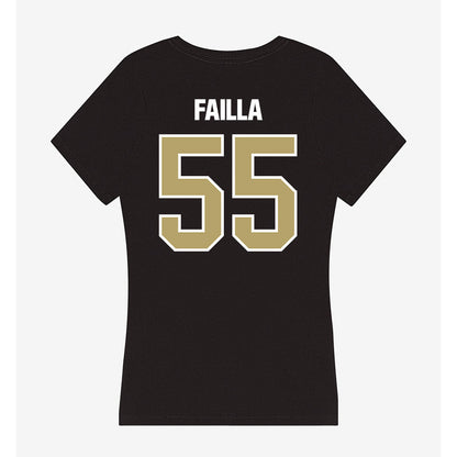 Lindenwood - NCAA Football : Tony Failla - Women's V-Neck T-Shirt-1