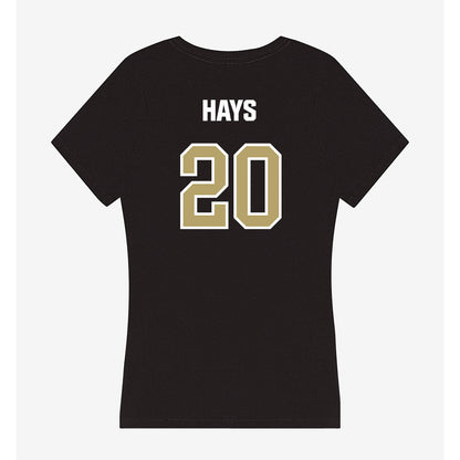 Lindenwood - NCAA Softball : Jalese Hays - Women's V-Neck T-Shirt-1
