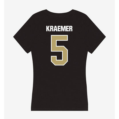 Lindenwood - NCAA Women's Volleyball : Anna Kraemer - Women's V-Neck T-Shirt-1