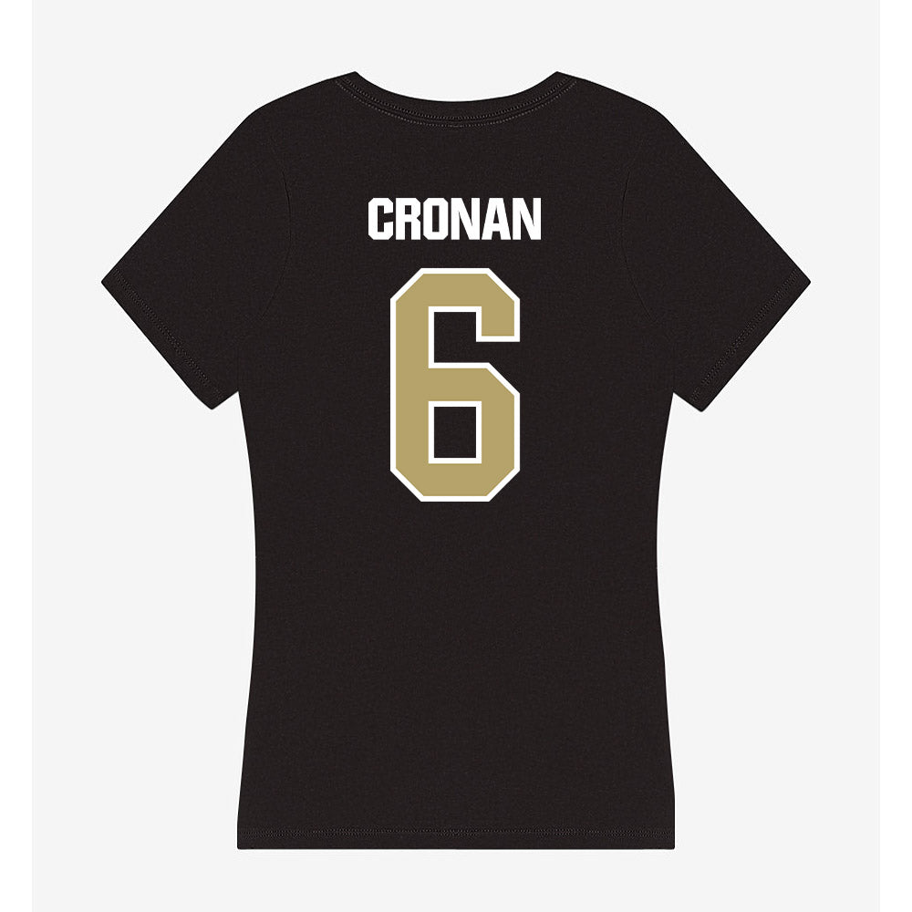 Lindenwood - NCAA Women's Ice Hockey : Maegan Cronan - Women's V-Neck T-Shirt-1