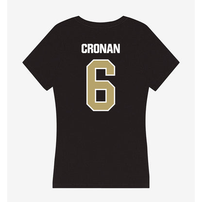 Lindenwood - NCAA Women's Ice Hockey : Maegan Cronan - Women's V-Neck T-Shirt-1