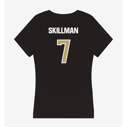 Lindenwood - NCAA Softball : Karter Skillman - Women's V-Neck T-Shirt-1