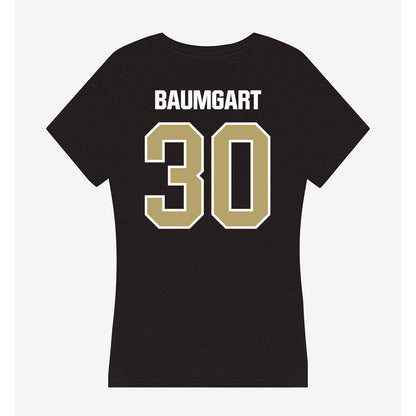 Lindenwood - NCAA Football : Andrew Baumgart - Women's V-Neck T-Shirt-1