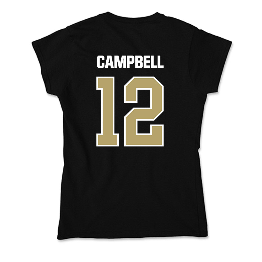 Lindenwood - NCAA Men's Basketball : William Campbell - Soft Style Women’s T-Shirt-1