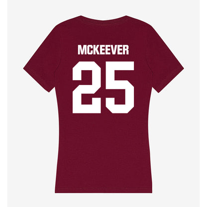 Colgate - NCAA Men's Lacrosse : Euan McKeever - Women's V-Neck T-Shirt-1