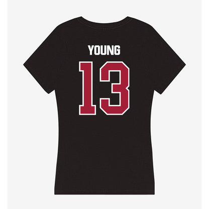 Lenoir Rhyne - NCAA Women's Lacrosse : Erin Young - Classic Shersey Women's V-Neck T-Shirt-1