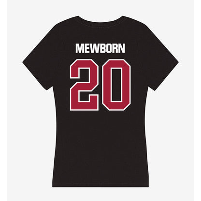 Lenoir Rhyne - NCAA Football : Jarrod Mewborn - Classic Shersey Women's V-Neck T-Shirt-1
