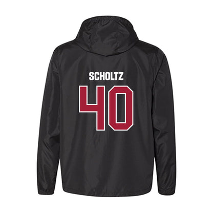 Lenoir Rhyne - NCAA Baseball : Larson Scholtz - Classic Shersey Windbreaker-1