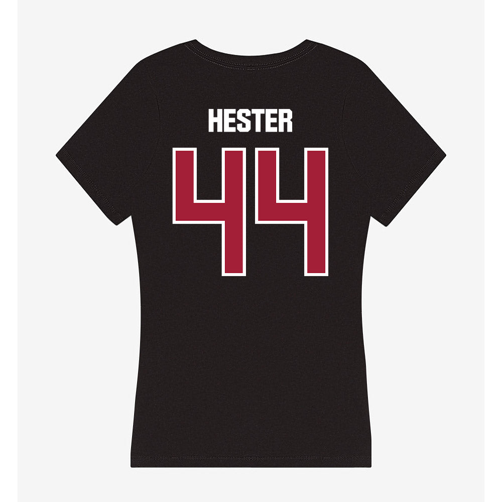 Lenoir Rhyne - NCAA Baseball : Hayden Hester - Classic Shersey Women's V-Neck T-Shirt-1