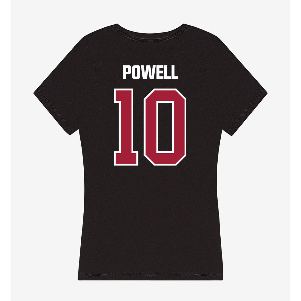 Lenoir Rhyne - NCAA Men's Lacrosse : Donovan Powell - Classic Shersey Women's V-Neck T-Shirt-1