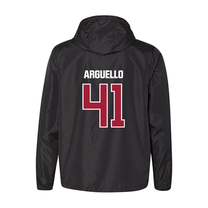Lenoir Rhyne - NCAA Men's Soccer : Keowen Arguello - Classic Shersey Windbreaker-1