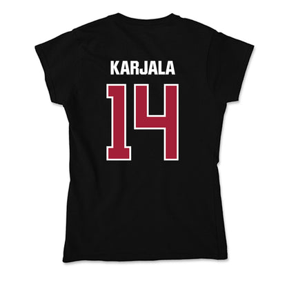 Lenoir Rhyne - NCAA Women's Volleyball : Sydney Karjala - Classic Shersey Soft Style Women’s T-Shirt-1