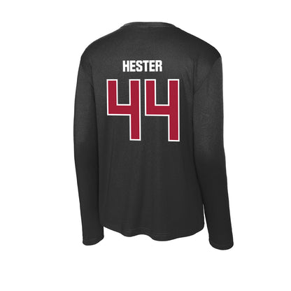 Lenoir Rhyne - NCAA Baseball : Hayden Hester - Classic Shersey Activewear Long Sleeve T-Shirt-1