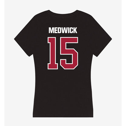 Lenoir Rhyne - NCAA Men's Lacrosse : Deacon Medwick - Classic Shersey Women's V-Neck T-Shirt-1