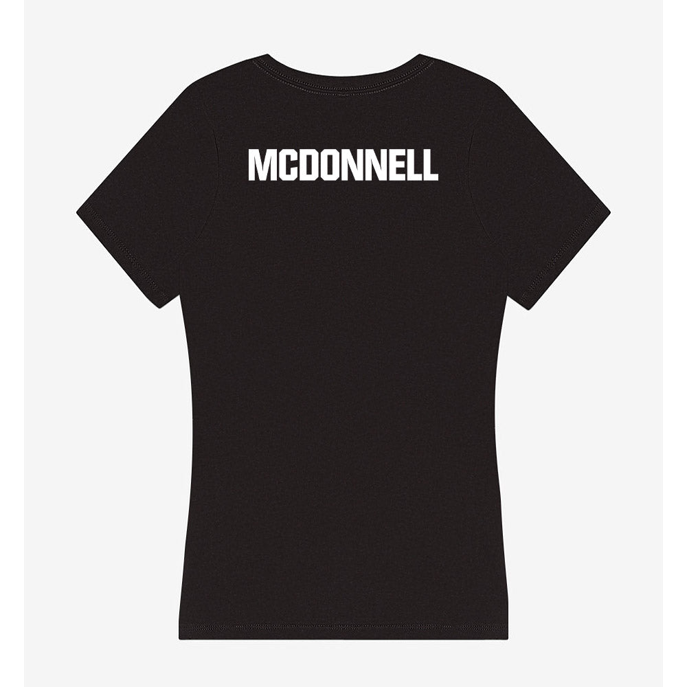 Lenoir Rhyne - NCAA Women's Track & Field : Emily McDonnell - Classic Shersey Women's V-Neck T-Shirt-1