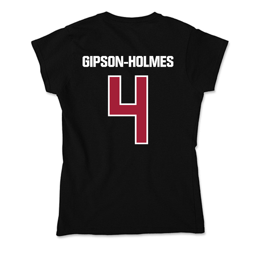 Lenoir Rhyne - NCAA Football : Javian Gipson-Holmes - Classic Shersey Soft Style Women’s T-Shirt-1