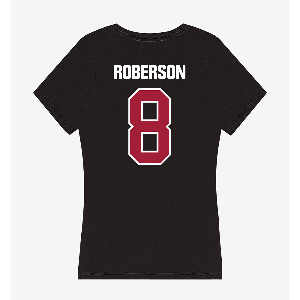 Lenoir Rhyne - NCAA Football : Tye Roberson - Classic Shersey Women's V-Neck T-Shirt-1