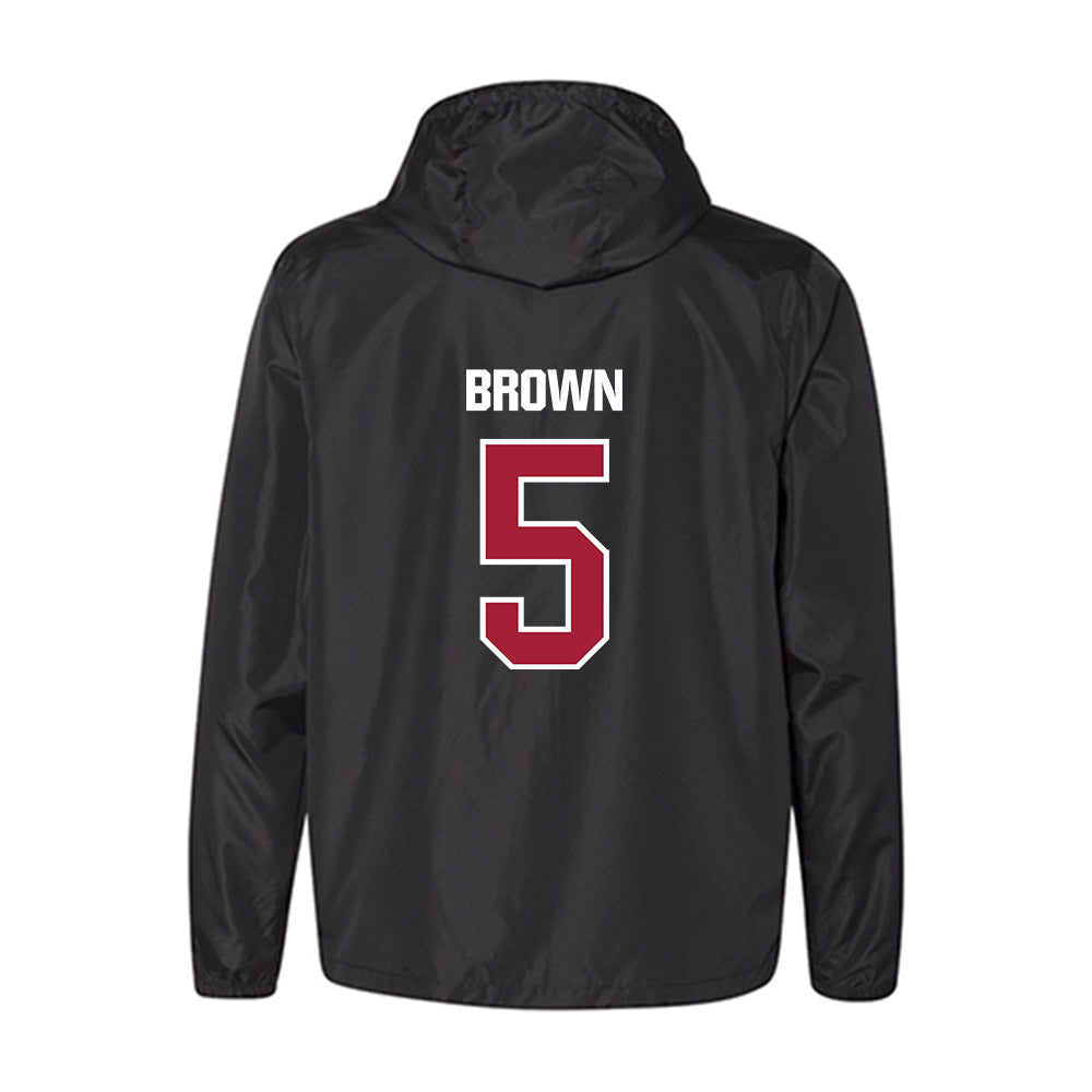 Lenoir Rhyne - NCAA Women's Basketball : Elyseia Brown - Classic Shersey Windbreaker-1