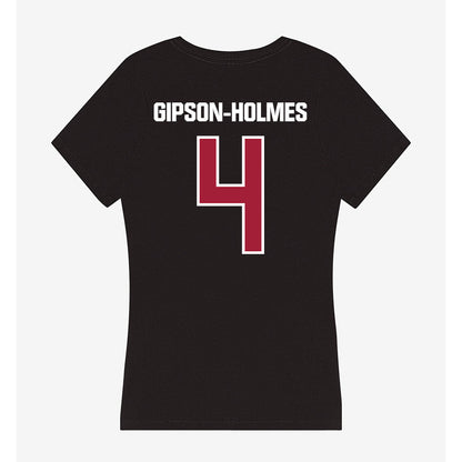 Lenoir Rhyne - NCAA Football : Javian Gipson-Holmes - Classic Shersey Women's V-Neck T-Shirt-1